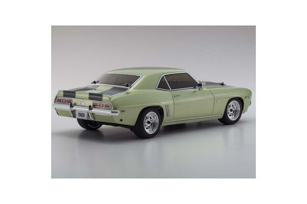 1/10 Scale Radio Controlled Electric Powered 4WD FAZER Mk2 FZ02 Series Readyset 1969 Chevy® Camaro® Z/28 Frost Green 34418T2