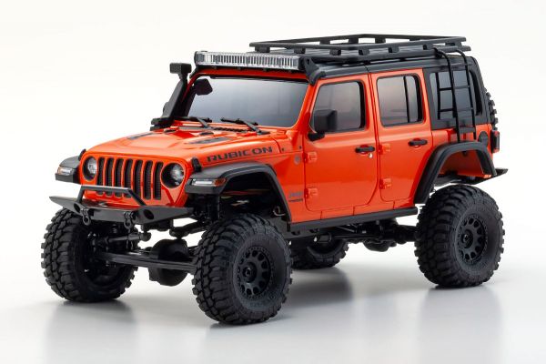 MINI-Z 4×4 Series Readyset JeepⓇ Wrangler Unlimited Rubicon with Accessory parts Punk`n Metallic 32528MO