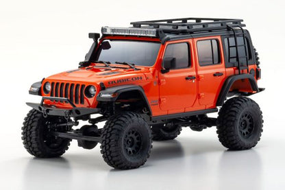MINI-Z 4×4 Series Readyset JeepⓇ Wrangler Unlimited Rubicon with Accessory parts Punk`n Metallic 32528MO