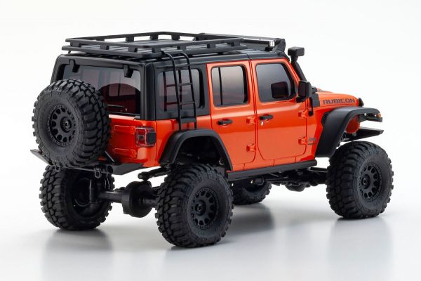 MINI-Z 4×4 Series Readyset JeepⓇ Wrangler Unlimited Rubicon with Accessory parts Punk`n Metallic 32528MO