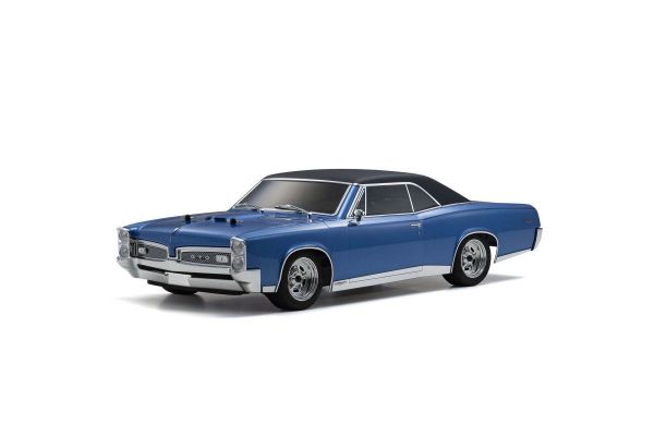 1:10 Scale Radio Controlled Electric Powered 4WD FAZER Mk2 FZ02L Series readyset 1967 Pontiac® GTO™ Tyrol Blue 34431T2
