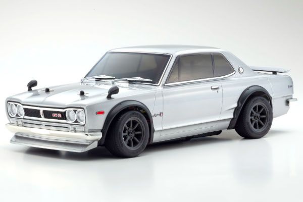1/10 Scale Radio Controlled Electric Powered 4WD FAZER Mk2 FZ02 Series Readyset NISSAN SKYLINE 2000GT-R(KPGC10) Tuned Ver. Silver 34425T1C