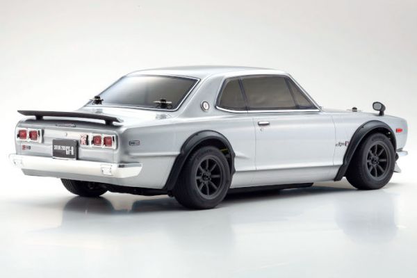 1/10 Scale Radio Controlled Electric Powered 4WD FAZER Mk2 FZ02 Series Readyset NISSAN SKYLINE 2000GT-R(KPGC10) Tuned Ver. Silver 34425T1C