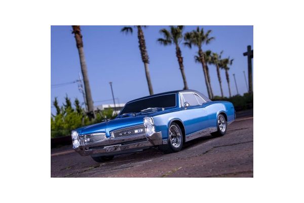1:10 Scale Radio Controlled Electric Powered 4WD FAZER Mk2 FZ02L Series readyset 1967 Pontiac® GTO™ Tyrol Blue 34431T2