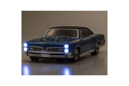 1:10 Scale Radio Controlled Electric Powered 4WD FAZER Mk2 FZ02L Series readyset 1967 Pontiac® GTO™ Tyrol Blue 34431T2