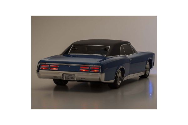 1:10 Scale Radio Controlled Electric Powered 4WD FAZER Mk2 FZ02L Series readyset 1967 Pontiac® GTO™ Tyrol Blue 34431T2