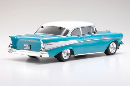 1:10 Scale Radio Controlled Electric Powered 4WD FAZER Mk2 FZ02L Series readyset 1957 Chevy® Bel Air Coupe Tropical Turquoise 34433T1C