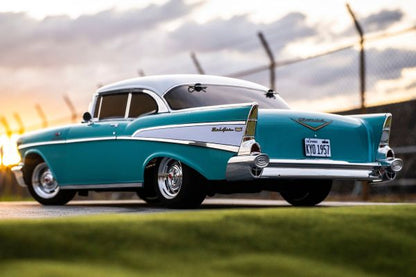 1:10 Scale Radio Controlled Electric Powered 4WD FAZER Mk2 FZ02L Series readyset 1957 Chevy® Bel Air Coupe Tropical Turquoise 34433T1C