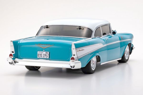 1:10 Scale Radio Controlled Electric Powered 4WD FAZER Mk2 FZ02L Series readyset 1957 Chevy® Bel Air Coupe Tropical Turquoise 34433T1C