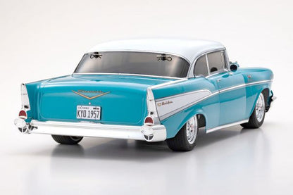 1:10 Scale Radio Controlled Electric Powered 4WD FAZER Mk2 FZ02L Series readyset 1957 Chevy® Bel Air Coupe Tropical Turquoise 34433T1C
