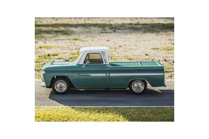 1:10 Scale Radio Controlled Electric Powered 4WD FAZER Mk2 FZ02L Series readyset 1966 Chevy® C10 Fleetside Pickup Light Green 34435T1