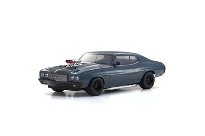 1:10 Scale RC EP 4WD FAZER Mk2 FZ02L VE Series readyset 1970 Chevy® Chevelle® Supercharged VE Dark Blue 34494T1