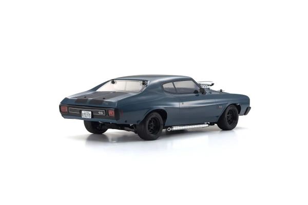 1:10 Scale RC EP 4WD FAZER Mk2 FZ02L VE Series readyset 1970 Chevy® Chevelle® Supercharged VE Dark Blue 34494T1