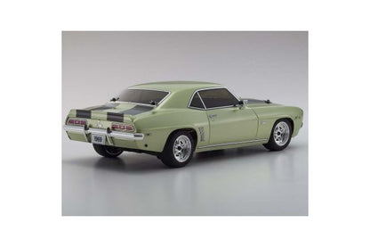 1/10 Scale Radio Controlled Electric Powered 4WD FAZER Mk2 FZ02 Series Readyset 1969 Chevy® Camaro® Z/28 Frost Green 34418T2