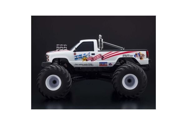 1/8 Scale Radio Controlled Brushless Motor Powered 4WD Monster Truck USA-1 VE readyset w/KT-231P+ 34257D